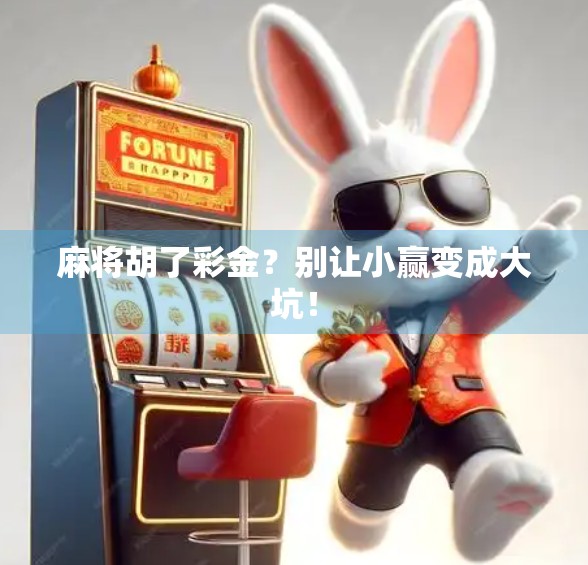 麻将胡了彩金？别让小赢变成大坑！