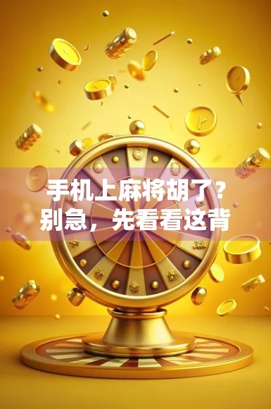 手机上麻将胡了？别急，先看看这背后藏着的套路！