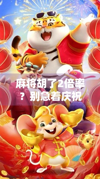 麻将胡了2倍率？别急着庆祝，先看看你是不是被套路了！