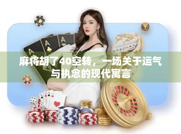 麻将胡了40空转，一场关于运气与执念的现代寓言