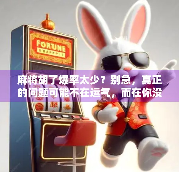 麻将胡了爆率太少？别急，真正的问题可能不在运气，而在你没看懂的概率陷阱