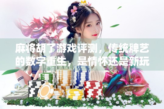 麻将胡了游戏评测，传统牌艺的数字重生，是情怀还是新玩法？