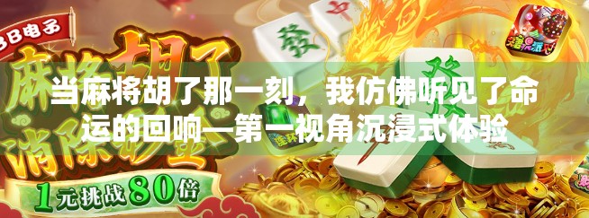 当麻将胡了那一刻，我仿佛听见了命运的回响—第一视角沉浸式体验