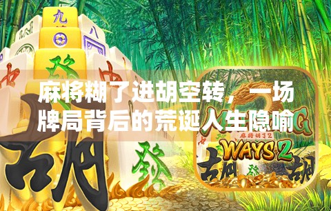 麻将糊了进胡空转，一场牌局背后的荒诞人生隐喻