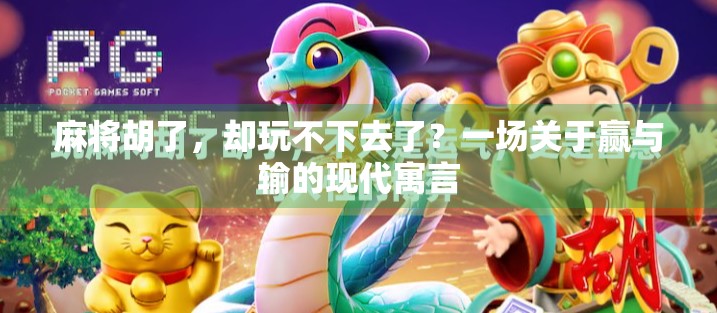 麻将胡了，却玩不下去了？一场关于赢与输的现代寓言